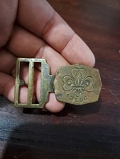 scoutismo  FIBBIA CINTURA SCOUT vintage - da collezione AGESCI