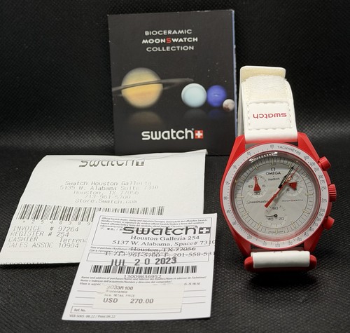Omega swatch moonswatch - x,
