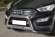 Bull Bar protezione anteriore inox lucido 60mm Hyundai Santa Fe' dal 2012