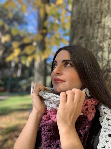 Sciarpa scialle lana - scialle,