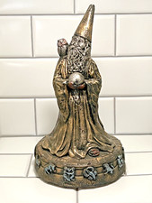 RANDOTTI STATUA "MERLINO" n. 842 • Mago Stregone 1975 Vintage realizzato per Disney