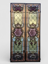 Coppia di vetrate cattedrale