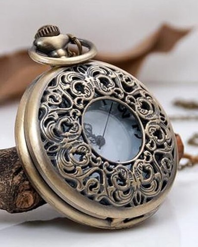 Antico orologio tasca con - orologio, da