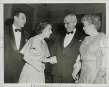 1952 Stampa Foto Il Presidente