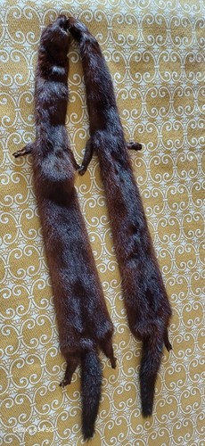 Collo stola pelliccia doppia