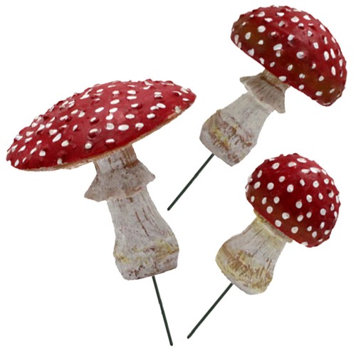Pcs funghetti decorativi - ,