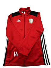 Adidas Giacca Uomo Pista Rossa