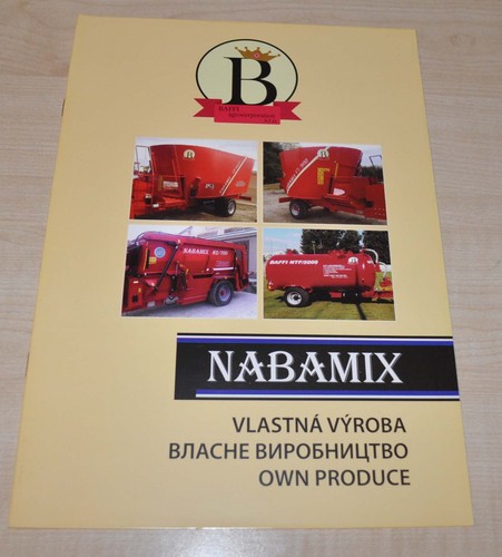 Brochure depliant macchine