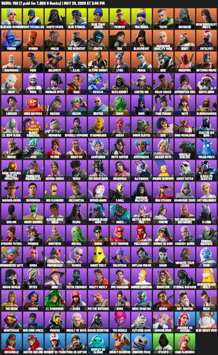 159 account skinned - 💸🔥,