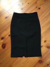 Chopin Roma elegante gonna nera a tubino con spacco sul retro.Taglia 40/42