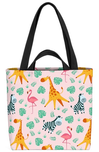 Borsa africa animali palme - africa,