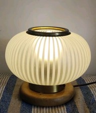  Lampada Vetro Murano Venini Vintage Righe