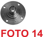 698 175407615 MOZZO RUOTA ANTERIORE VW CADDY I GOLF I JETTA I SCIROCCO
