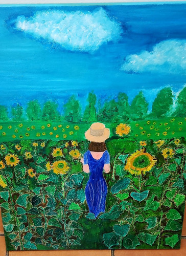 Quadro dipinto olio tela - quadro, su