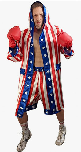 Costume boxe bandiera - boxe,