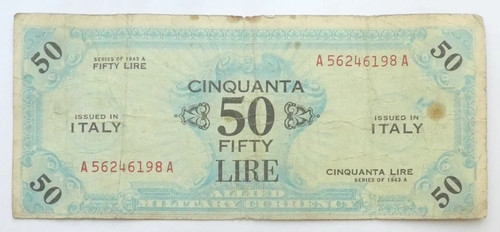 Allied military currency - ,