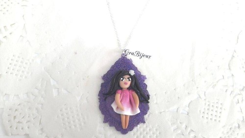 Collana pasta polimerica - , fimo