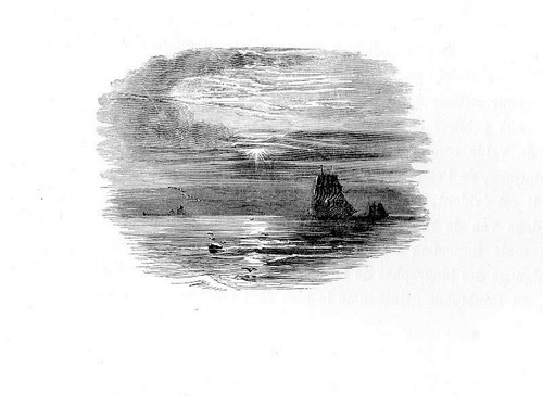 Stampa antica veduta mare - stampa,