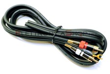 Cavo ricambio alternativo RCA con filo massa per Technics SL-1200/1210 MK2 1,5M
