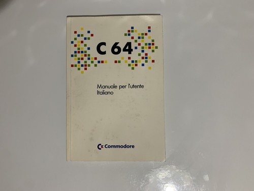Commodore manuale uso - d'uso, in