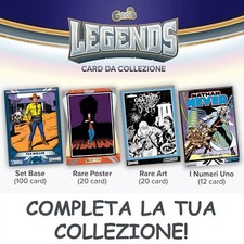 CARD Bonelli Legends (A) ROSSA Variant Retail DYLAN DOG Mister No DRAGONERO Gea