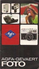 AGFA CATALOGO FOTOGRAFIA MACCHINA FOTOGRAFICA CINEPRESA PROIETTORE CINEMA 1970