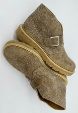 STIVALI/SCARPE PAUL SMITH ANNING SABBIA PELLE/CAMOSCIO NUOVI SCATOLA TAGLIA:UK9 EU43 U10