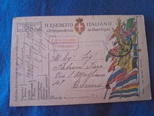Cartolina Militare Regio Esercito Franchigia Prima Guerra Mondiale