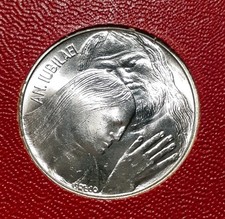 VATICANO 500 LIRE DA DIVISIONALE 1975 GIUBILEO ANNO SANTO PAOLO VI ARGENTO FDC