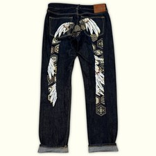 Jeans Uomo Evisu W32 Molto