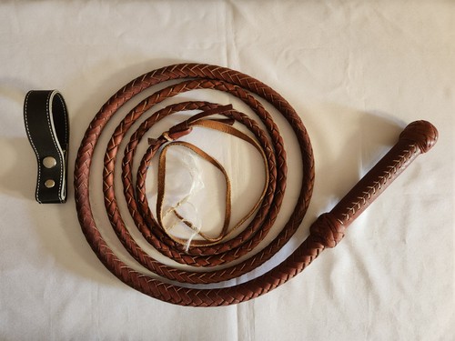 Vintage frusta mucca pelle - frusta,