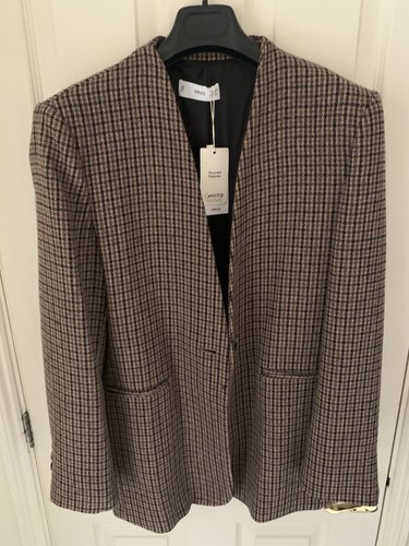 Blazer tweed mango nuovo - mango,