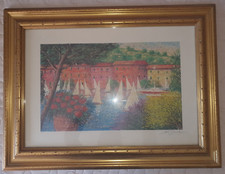 MARIO SOAVE - VEDUTA SUL LAGO - PROVA D'AUTORE