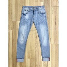 Alcott Jeans Light Wash Cuffed