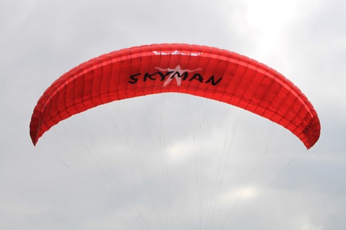 Parapendio hike fly skyman - hike,