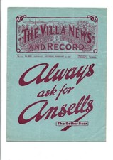 31/32 Aston Villa v