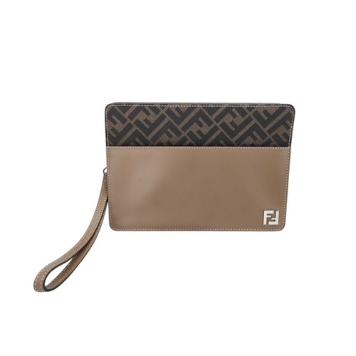 Borsa pochette fendi - fendi, zucca
