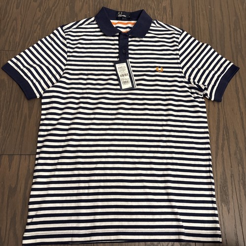 Polo uomo fred perry blu - polo,