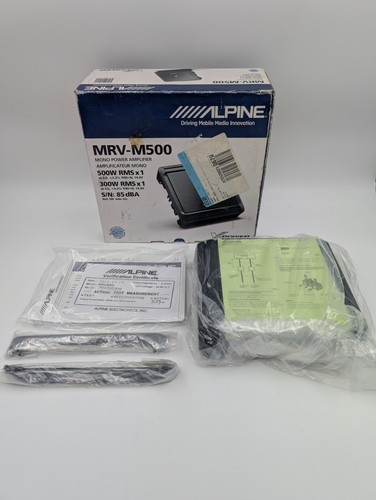 Alpine mrv m500 amplificatore - mrv-m500,