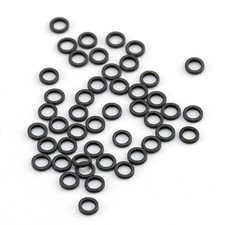 100pz Anello Punta Acciaio