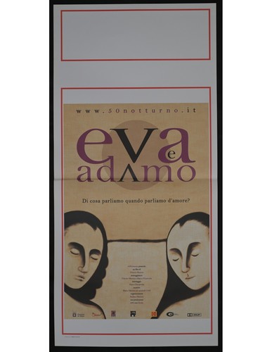 Locandina eva adamo - e,