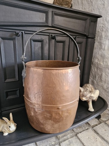 Secchiello vintage rame - secchiello,