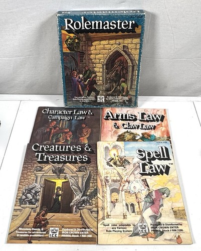 Vintage ice rolemaster box set - rolemaster,