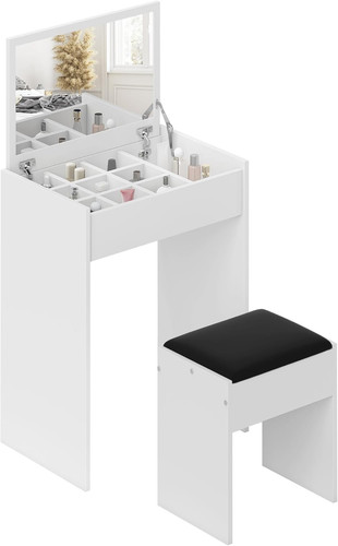 Postazione trucco con specchio - postazione,