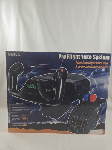 Saitek pro flight yoke - saitek,
