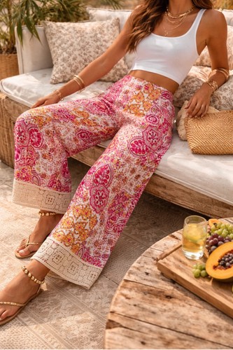 Pantalone zara stampato con - zara,