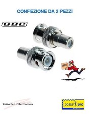 Coppia adattatore pezzi bnc - adattatore, 2