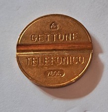 RARO GETTONE TELEFONICO 7805 OTTIME CONDIZIONI LEGGI (VEDI FOTO)