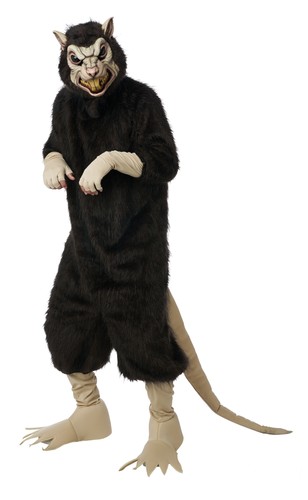 Costume mascotte ratto gigante