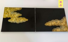 Schermo pieghevole nuvola - , oro